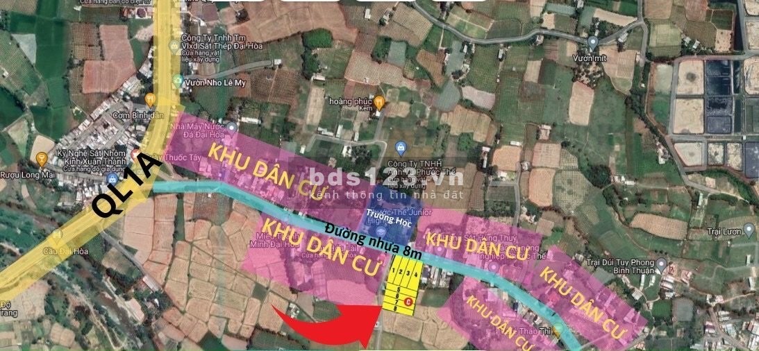 Cần bán nhanh đất nền thổ cư Tuy Phong Bình Thuận chính chủ bao sổ