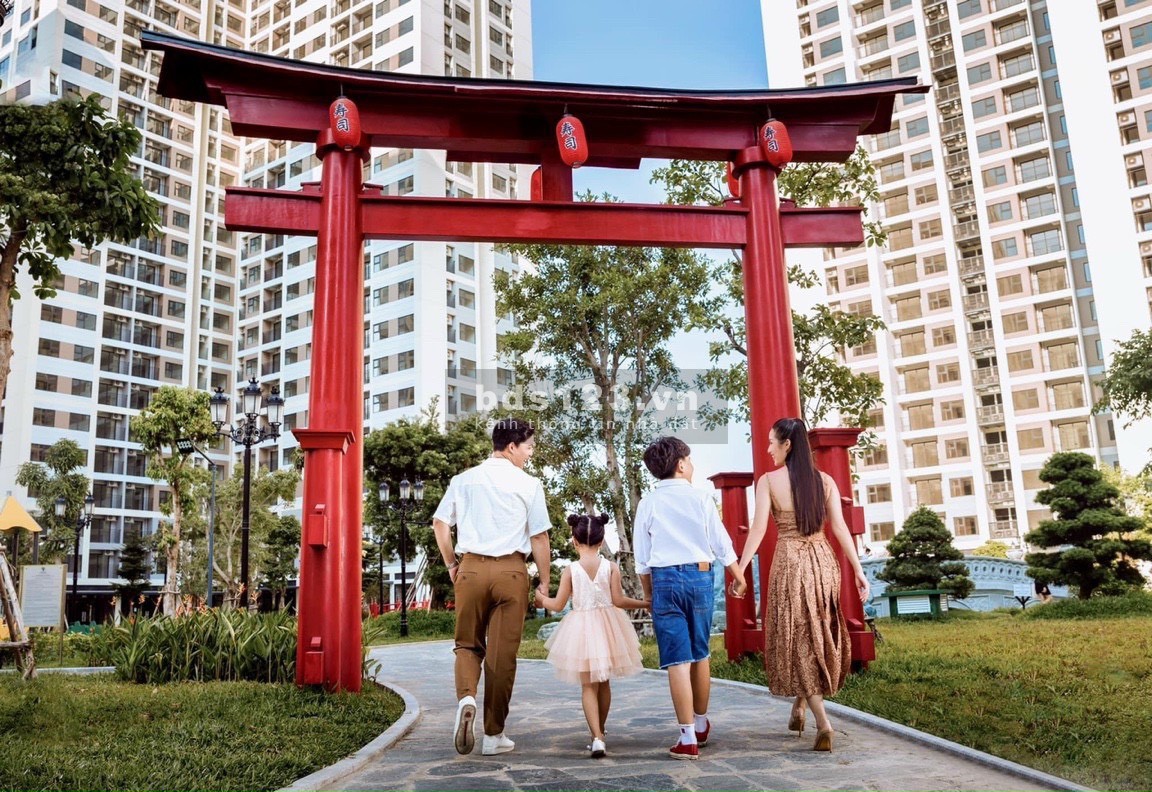 Sở hữu ngay căn hộ vườn Nhật chỉ thanh toán 15% nhận nhà ở liền và tặng kèm gói nội thất cao cấp