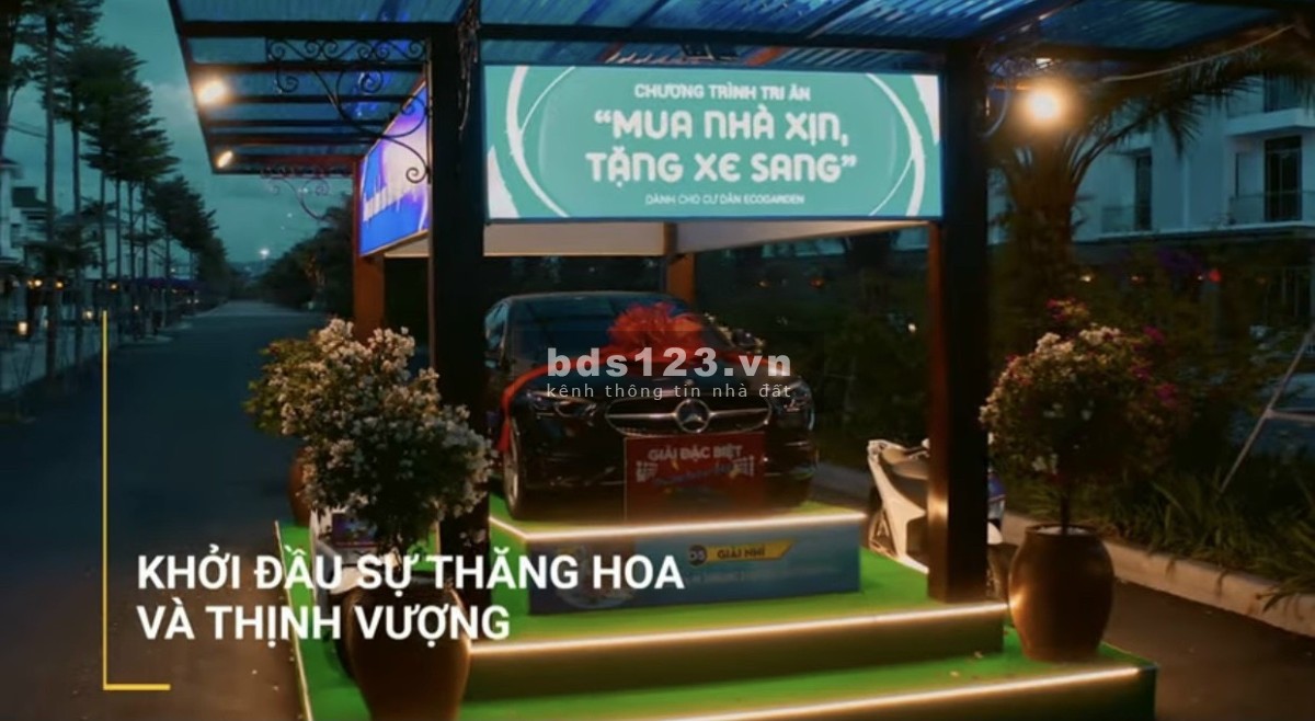 ECO GARDEN HUẾ ra mắt phân khu DAHLIA nhà liền kề nhỉnh giá chỉ 4 tỷ đồng
