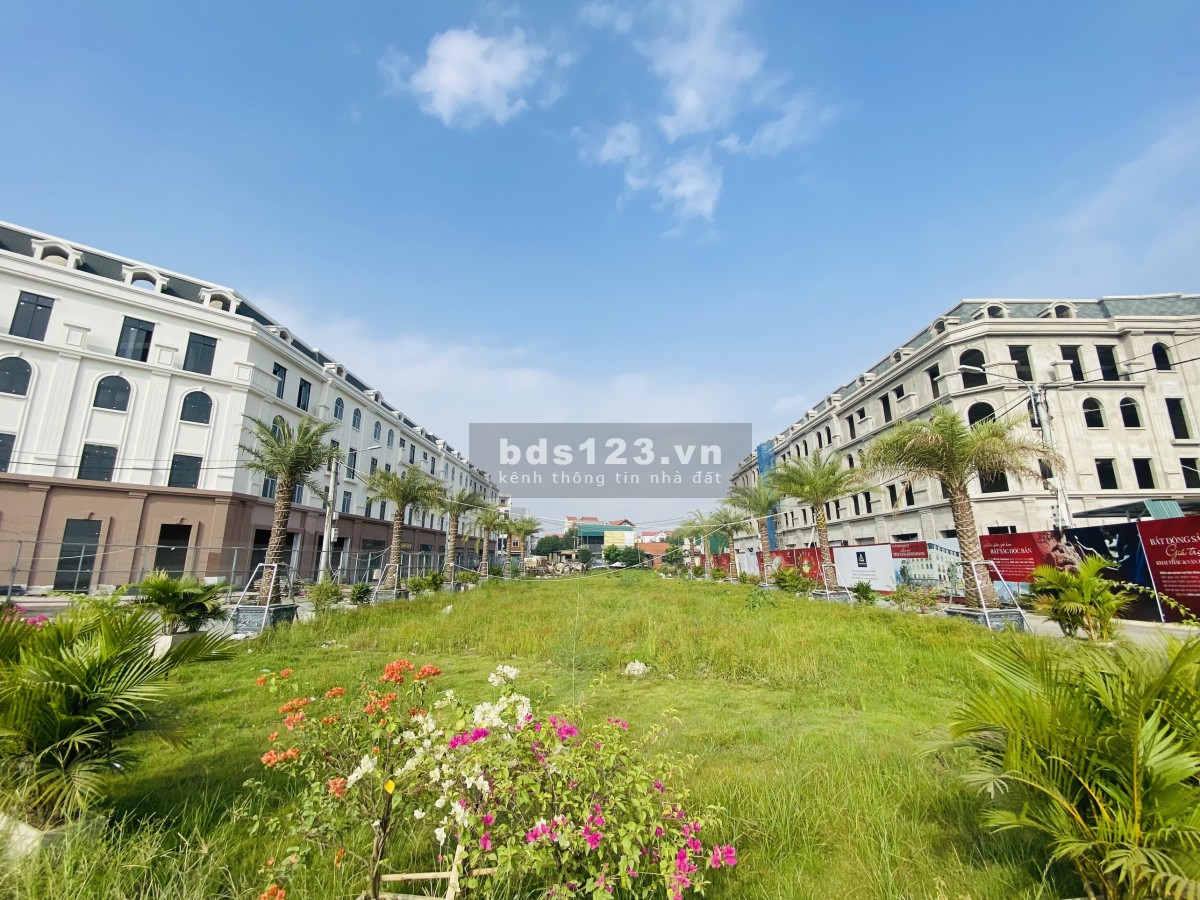 Bán shophouse 5 tầng, mặt đường lớn 22m dự án Sơn Đồng Center, CK 8%, cam kết thuê lại 12 tháng
