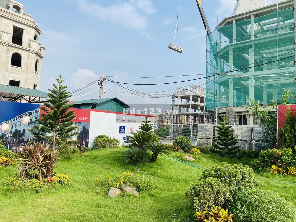 Bán shophouse 5 tầng, mặt đường lớn 22m dự án Sơn Đồng Center, CK 8%, cam kết thuê lại 12 tháng