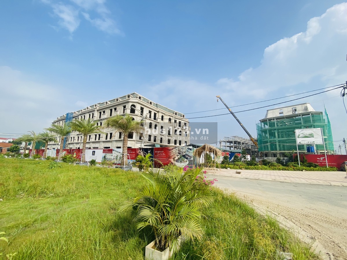 Bán shophouse 5 tầng, mặt đường lớn 22m dự án Sơn Đồng Center, CK 8%, cam kết thuê lại 12 tháng