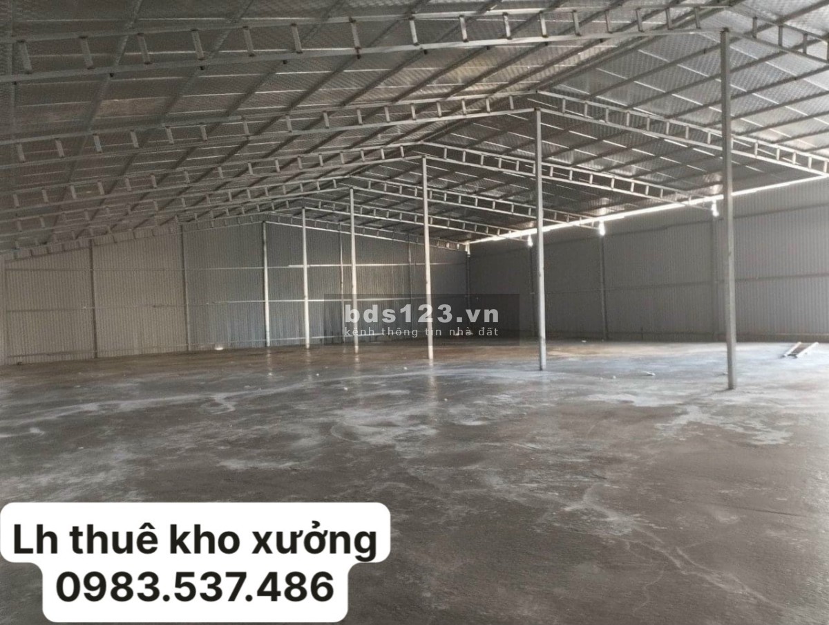 Cho thuê kho xưởng 350m2 ngõ 300 Nguyễn Xiển Tân triều Thanh Trì