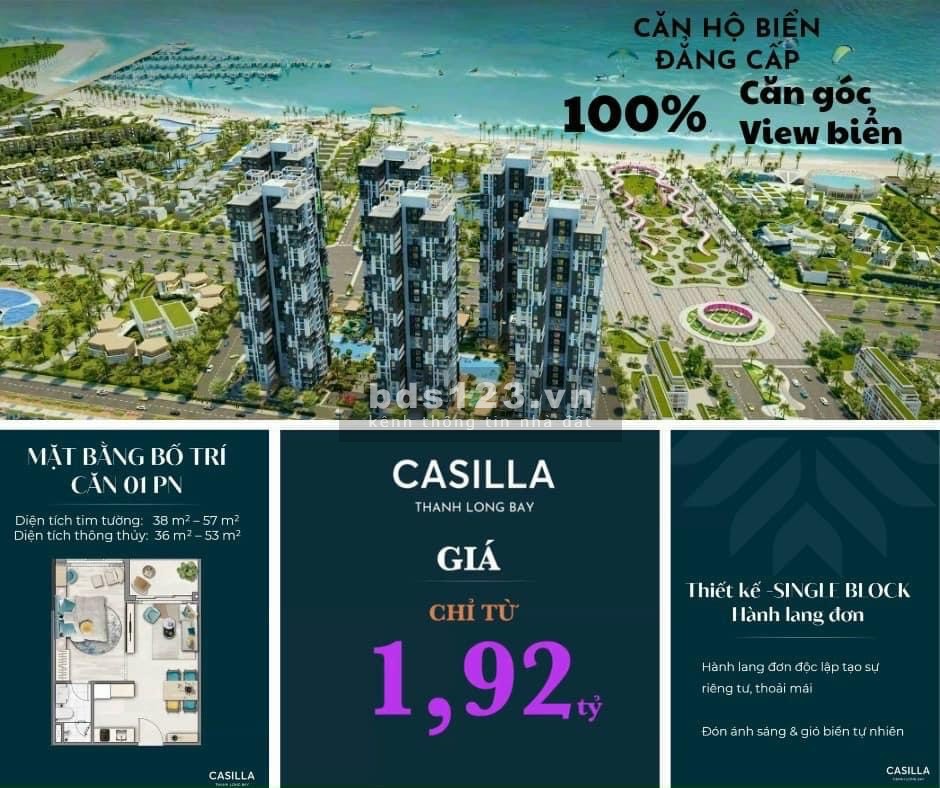 Căn Hộ Casilla Tại Thanh Long Bay Vừa Cho Ra Mắt Sở Hữu Lâu Dài, Giá Thấp Nhất So Với Thị Trường 30%