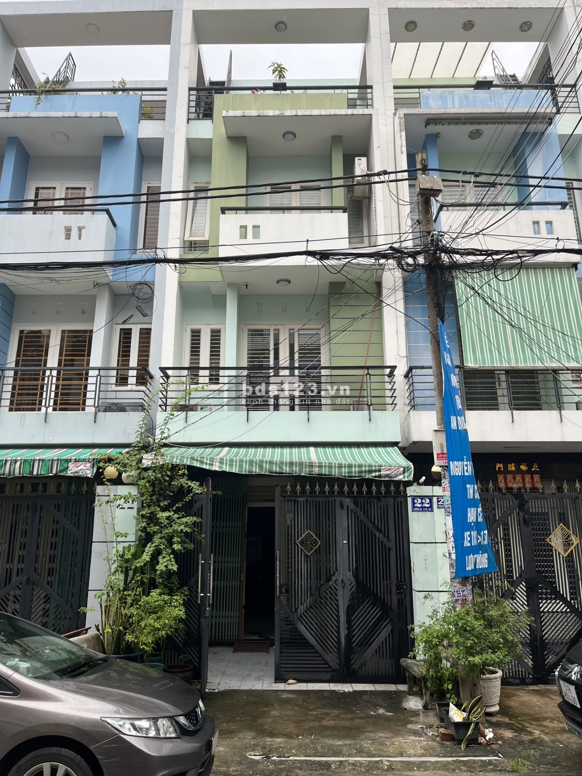 Cho thuê nhà mặt tiền đầy đủ tiện nghi khu Bình Phú-Quận 6