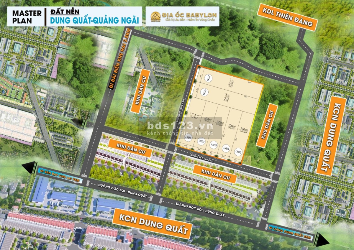 Giỏ hàng cực hiếm, 5 siêu phẩm đã có sổ liền kề KCN Dung Quất, Quảng Ngãi