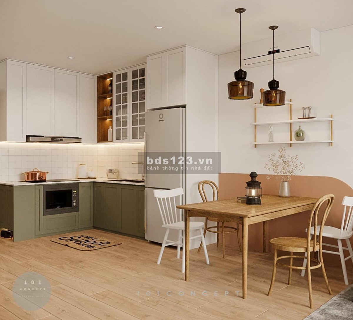 Cần bán gấp 2PN, 1VS, dtsd 60m2 giá 1.55 tỷ tại Vinhomes Ocean Park