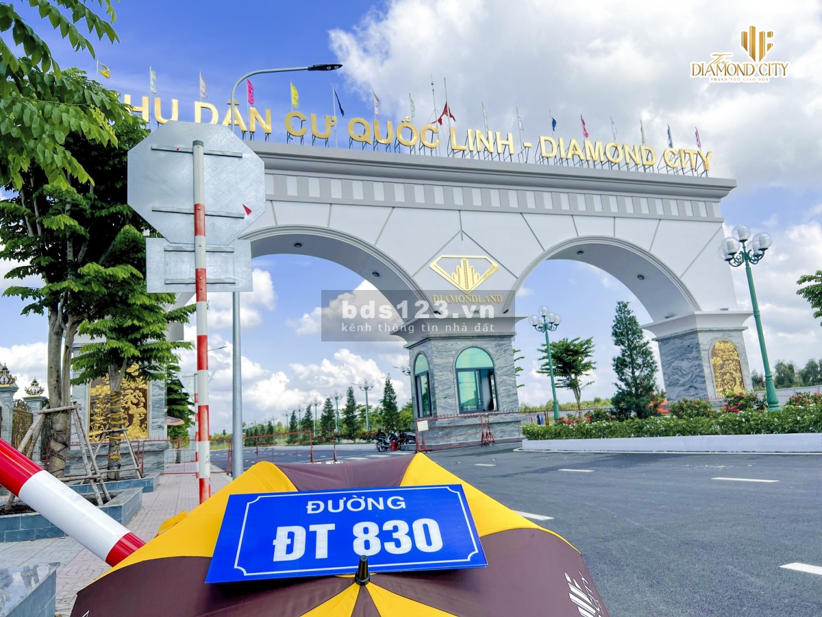 Đất nền shophouse mặt tiền TL830, từ 2.7 tỷ/nền, thanh toán 36 tháng