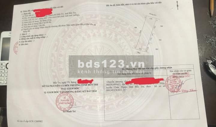 Bán đất KDC hiệp Hòa phát phường Phú Khương TP bến tre