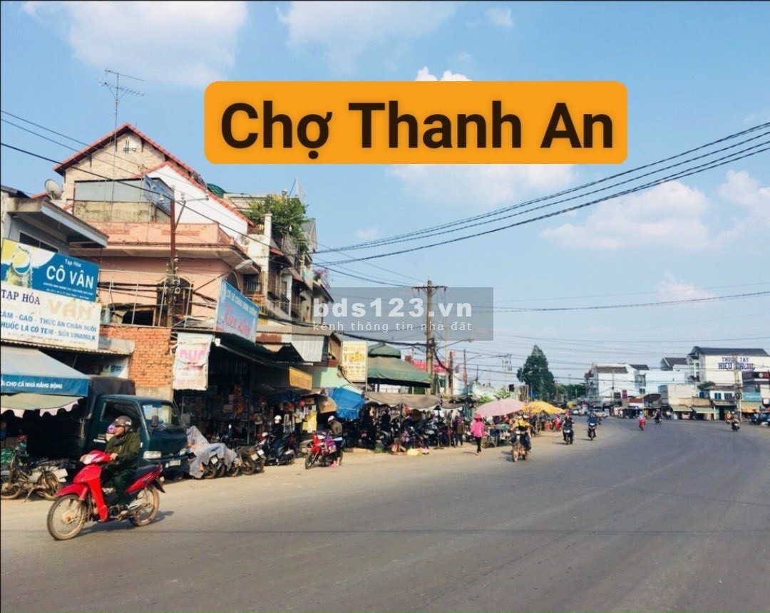 Chính chủ cần bán gấp 1 lô đất nền gần chợ Thanh An - Hớn Quản