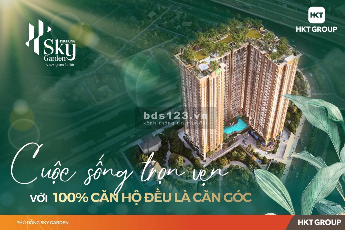 Bán căn hộ 2PN Phú Đông Sky Garden phạm văn đồng, chiết khấu 4% - 9%, chỉ TT 0,5%/tháng