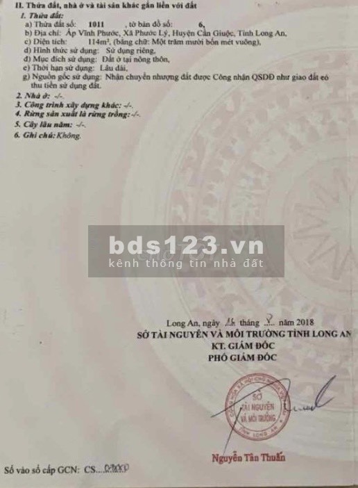 Bán nhà đường Bờ Đế, Xã Hưng Long, Huyện Bình Chánh