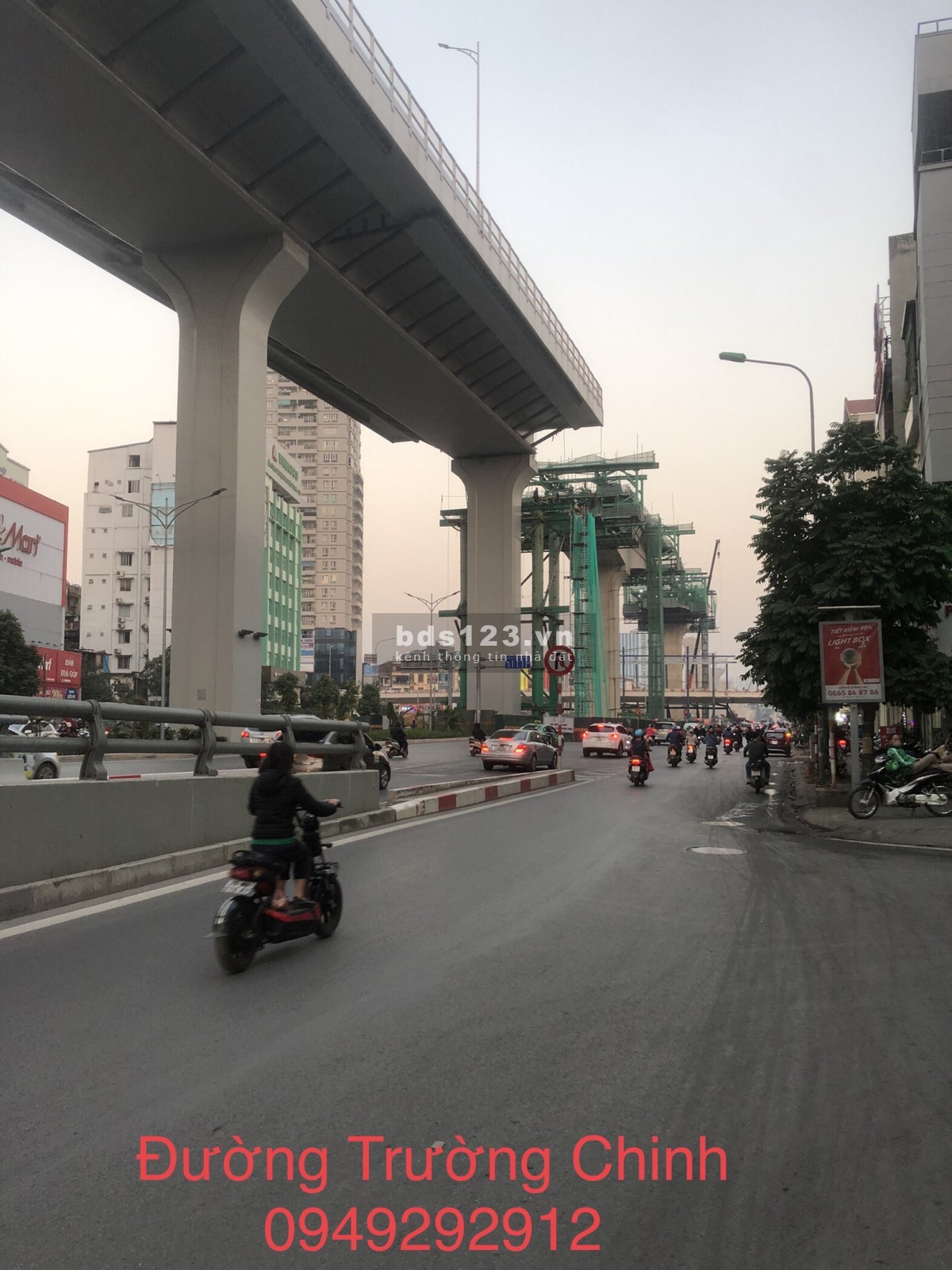 Bán nhà mặt phố Trường Chinh, Building 8 tầng 1 hầm, 198m², 58 tỷ