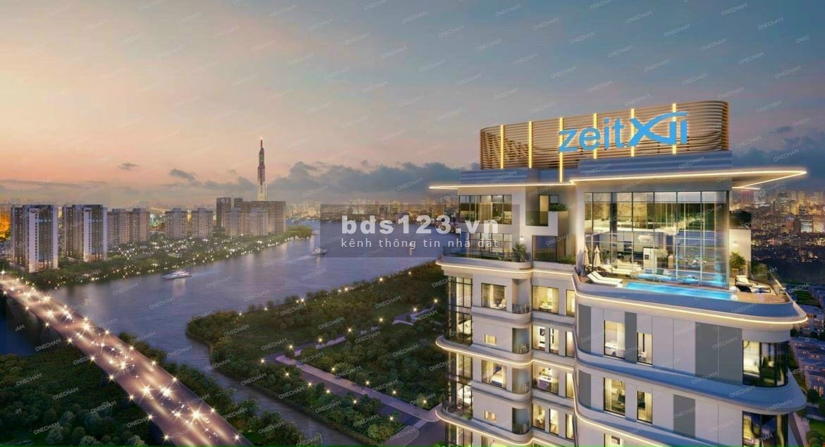 Mở bán căn hộ cao cấp Thủ Thiêm Zeit River đẳng cấp sống xanh tại TPHCM