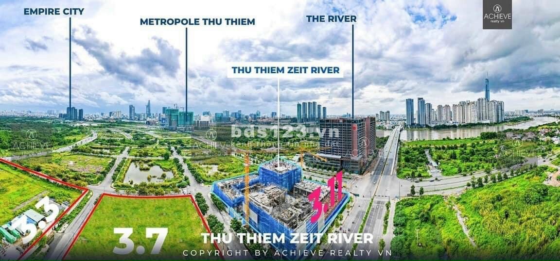 Mở bán căn hộ cao cấp Thủ Thiêm Zeit River đẳng cấp sống xanh tại TPHCM