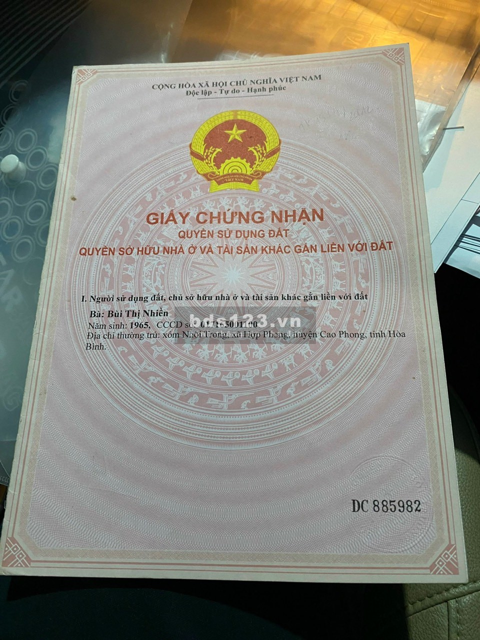 Bán mảnh đất đẹp 4830m² tại xã Hợp Phong, huyện Cao Phong, HB.