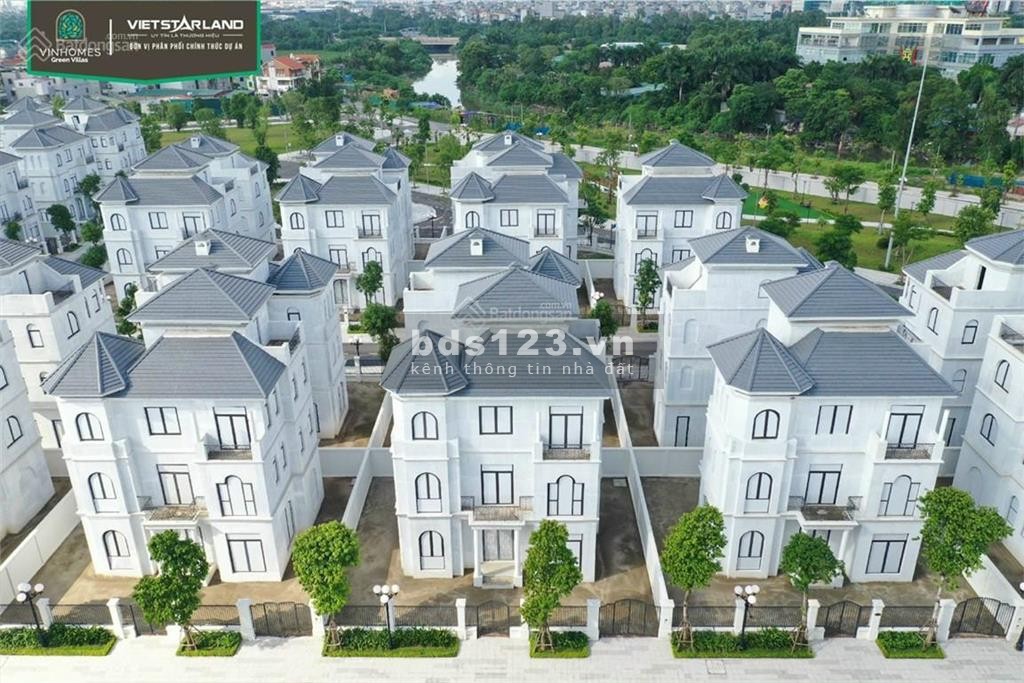 Bán biệt thự đơn lập Vinhomes Green Villas Nam Từ Liêm dt 235m2, giá ưu đãi