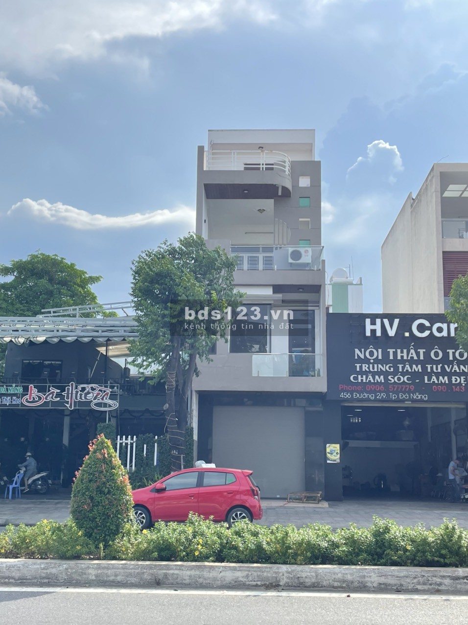 Bán hoặc cho thuê nhà nguyên căn số 458 mặt tiền đường 2/9, nhà xây mới 4 tầng