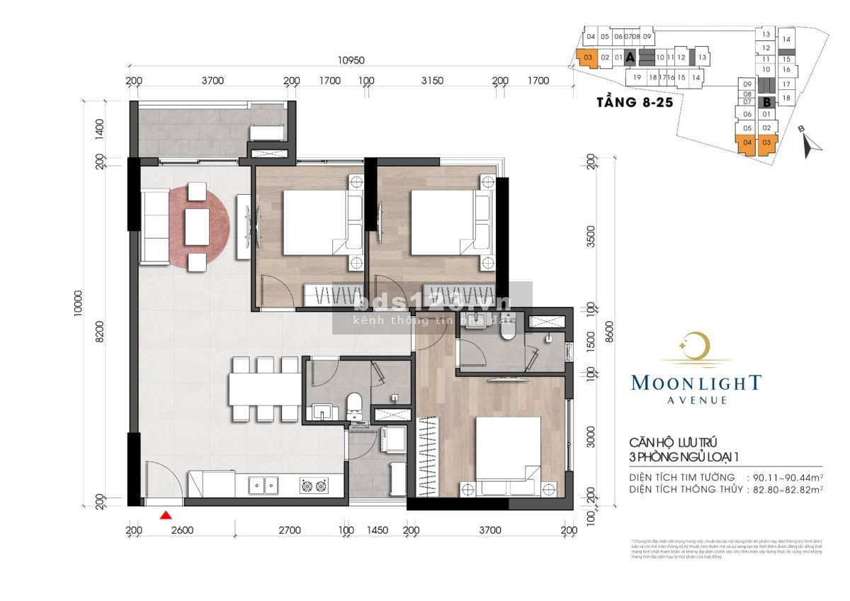Ưu đãi tháng 10 giảm 40% giá trị căn hộ Moonlight Avenue trung tâm thành phố Thủ Đức