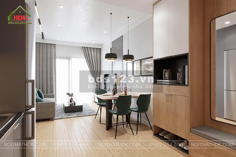 Cắt lỗ sâu căn 2PN góc 70m2 hướng đông nam niew siêu thoáng đẹp,đã có nội thất chỉ 1.95 tỷ