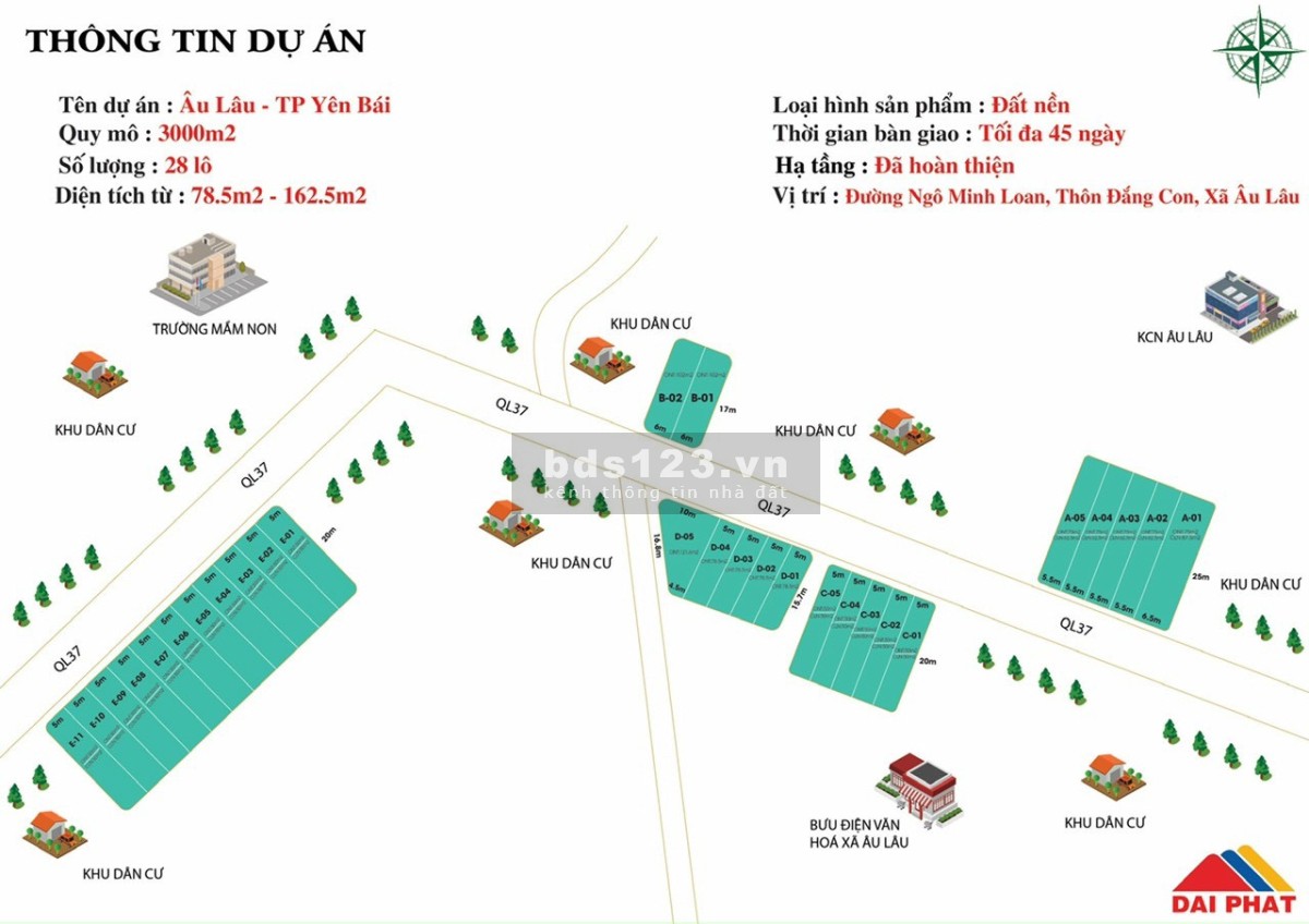Đất Nền Âu Lâu Thành Phố Yên Bái liên hệ 0969053843