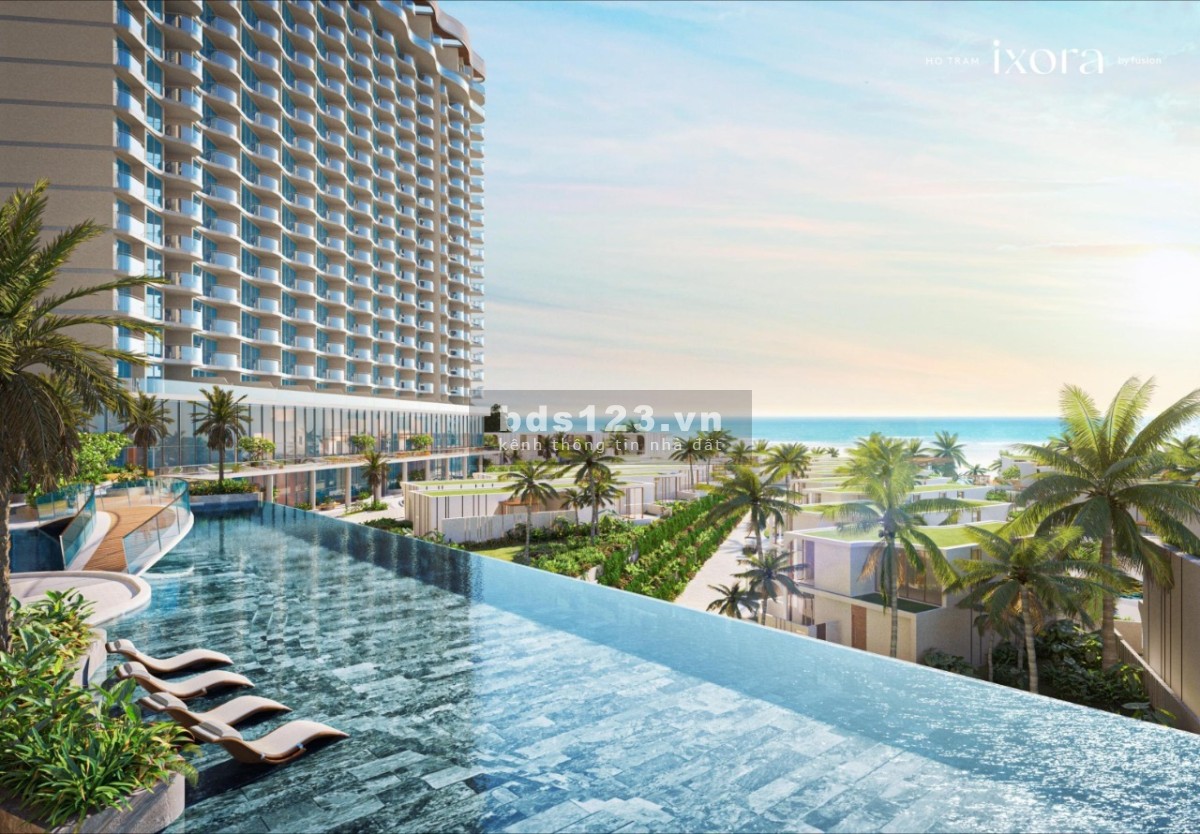 Căn Hộ Biển Có Hồ Bơi Riêng, ngay Sân GOLF, CASINO, Chỉ 3.5 tỷ, DT 75m2. Ixora Hồ Tràm, CK 9.5%