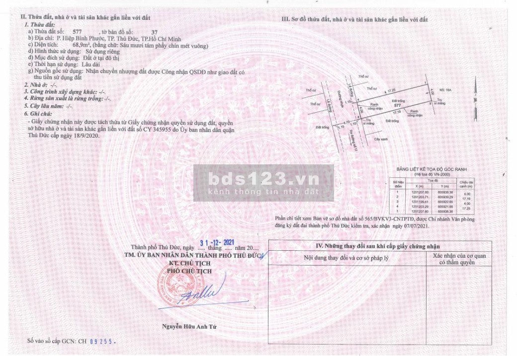 Thanh Lý 3 lô KDC Hiệp Bình Phước, MT Đường số 6, Thủ Đức, sổ sẵn, Gần KĐT Vạn Phúc City.