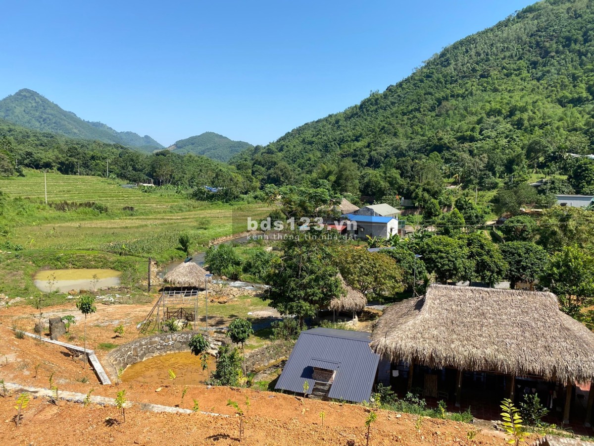 Cần bán khu đất nghỉ dưỡng bám suối 2,4ha TP Hoà Bình