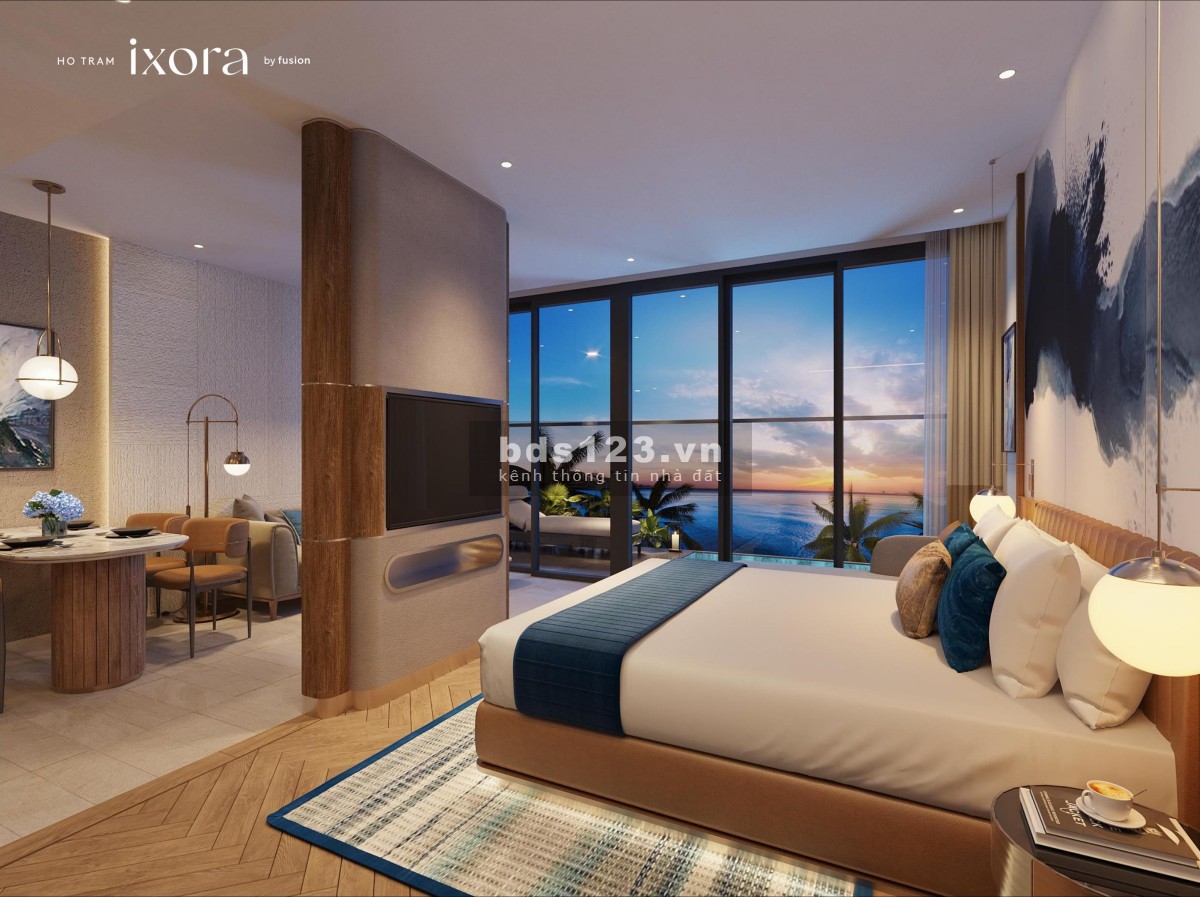 Căn Hộ Biển Có Hồ Bơi Riêng, ngay Sân GOLF, CASINO, Chỉ 3.5 tỷ, DT 75m2. Ixora Hồ Tràm, CK 9.5%