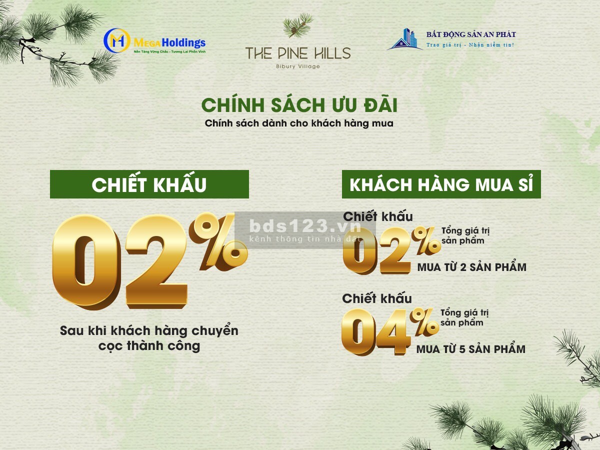Dự án The Pine Hills đất nền nghĩ dưỡng tại Bảo Lộc giá chỉ 8,5tr/m2