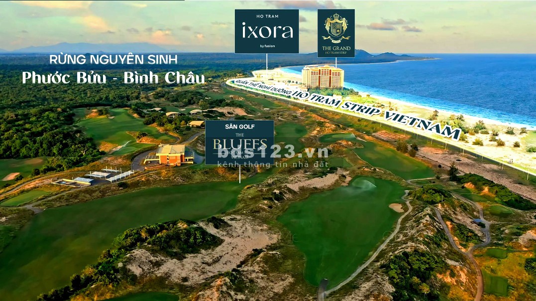 Căn Hộ Biển Có Hồ Bơi Riêng, ngay Sân GOLF, CASINO, Chỉ 3.5 tỷ, DT 75m2. Ixora Hồ Tràm, CK 9.5%