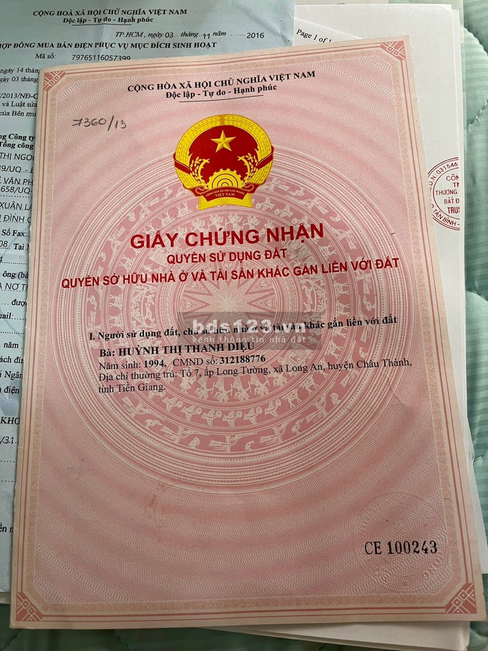 Bán căn hộ chung cư Cửu Long, Nơ Trang Long, Bình Thạnh, DT…