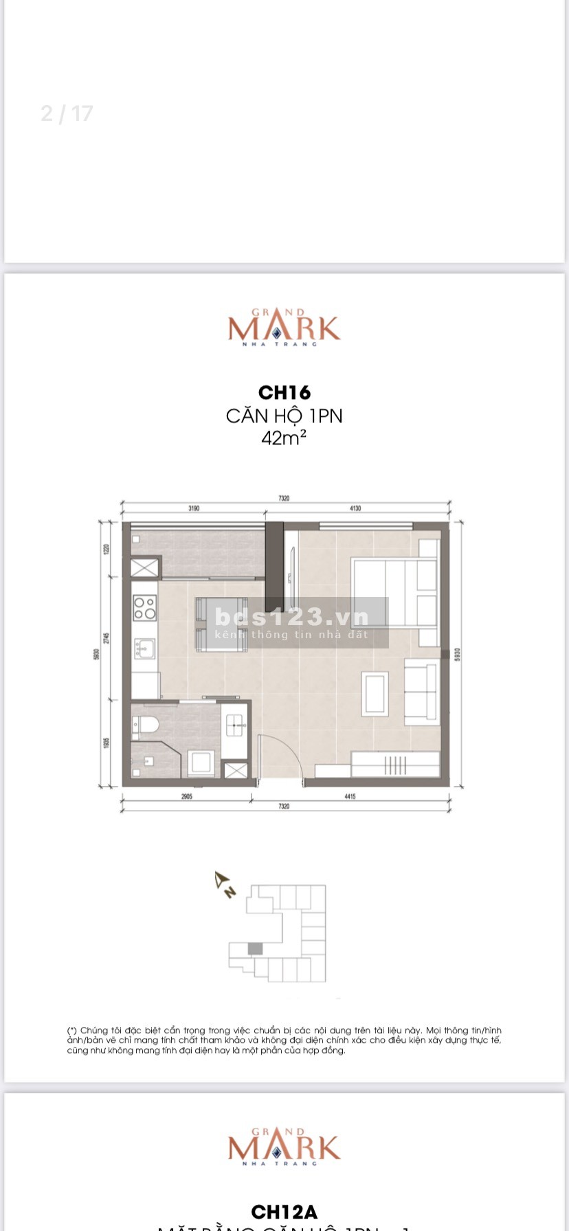 Grand mark Nha Trang giá chỉ từ 42 triệu/m2, lợi ích 3 trong 1 đầu tư an cư nghỉ dưỡng