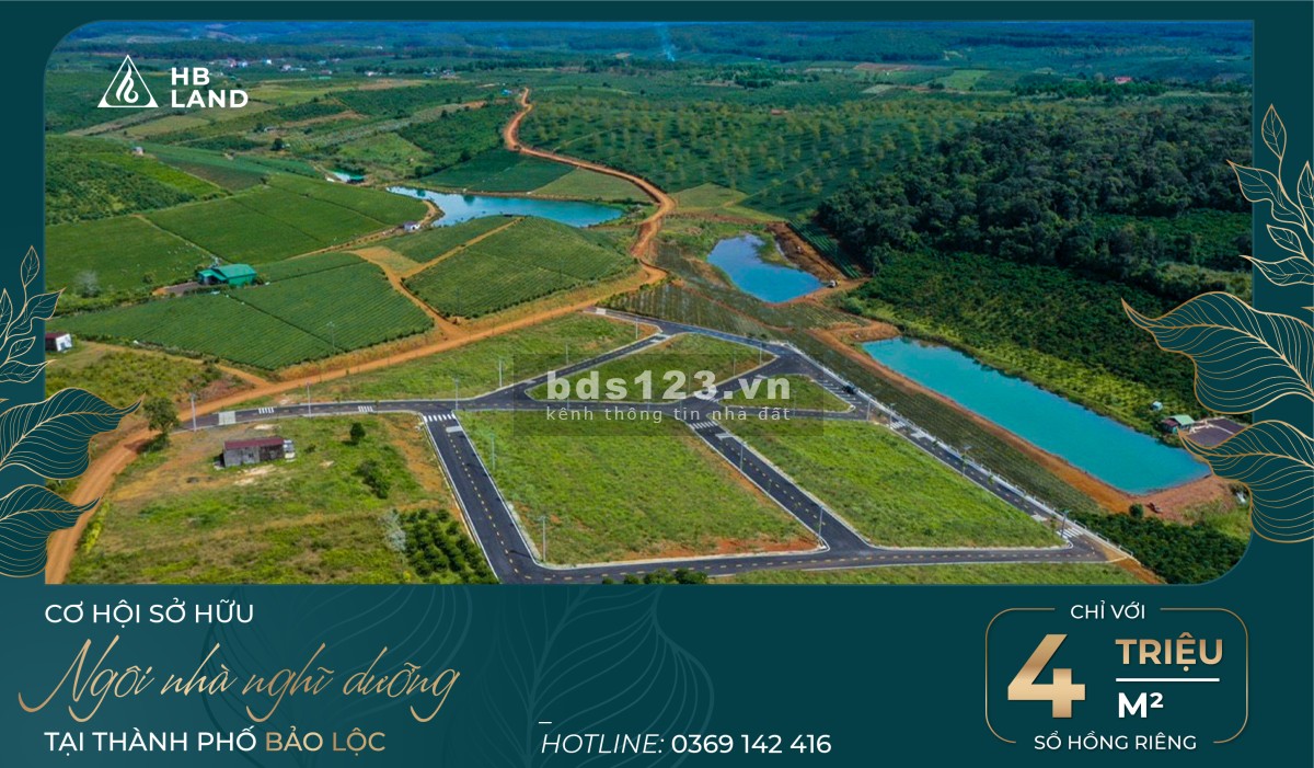 Chỉ với 500 triệu quý khách đã có cơ hội sở hữu ngay mặt lô đất ở trung tâm thành phố Bảo Lộc