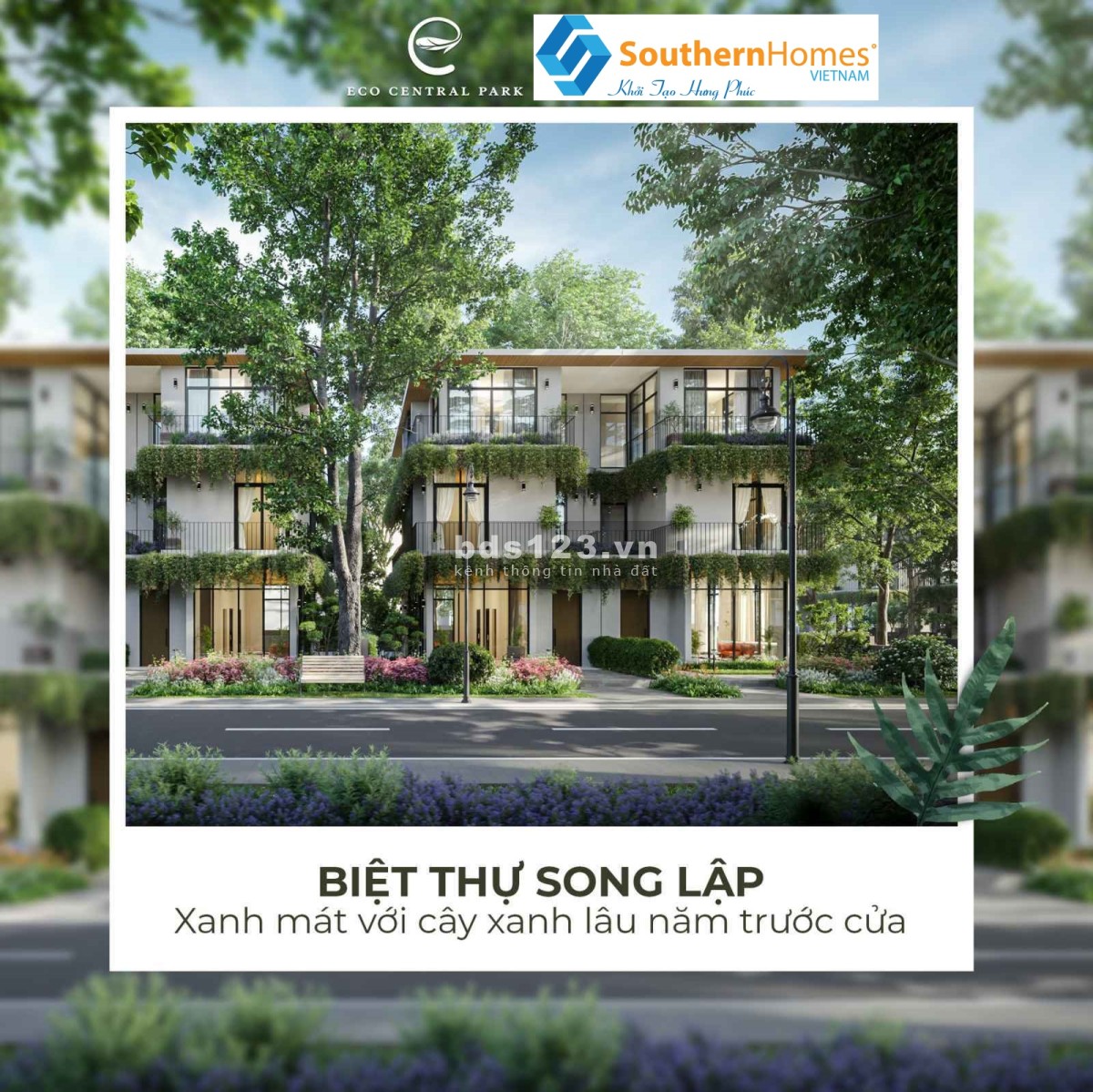 Bán biệt thự dự án Eco Central Park TP Vinh - Đáng Sống Đáng Đầu Tư