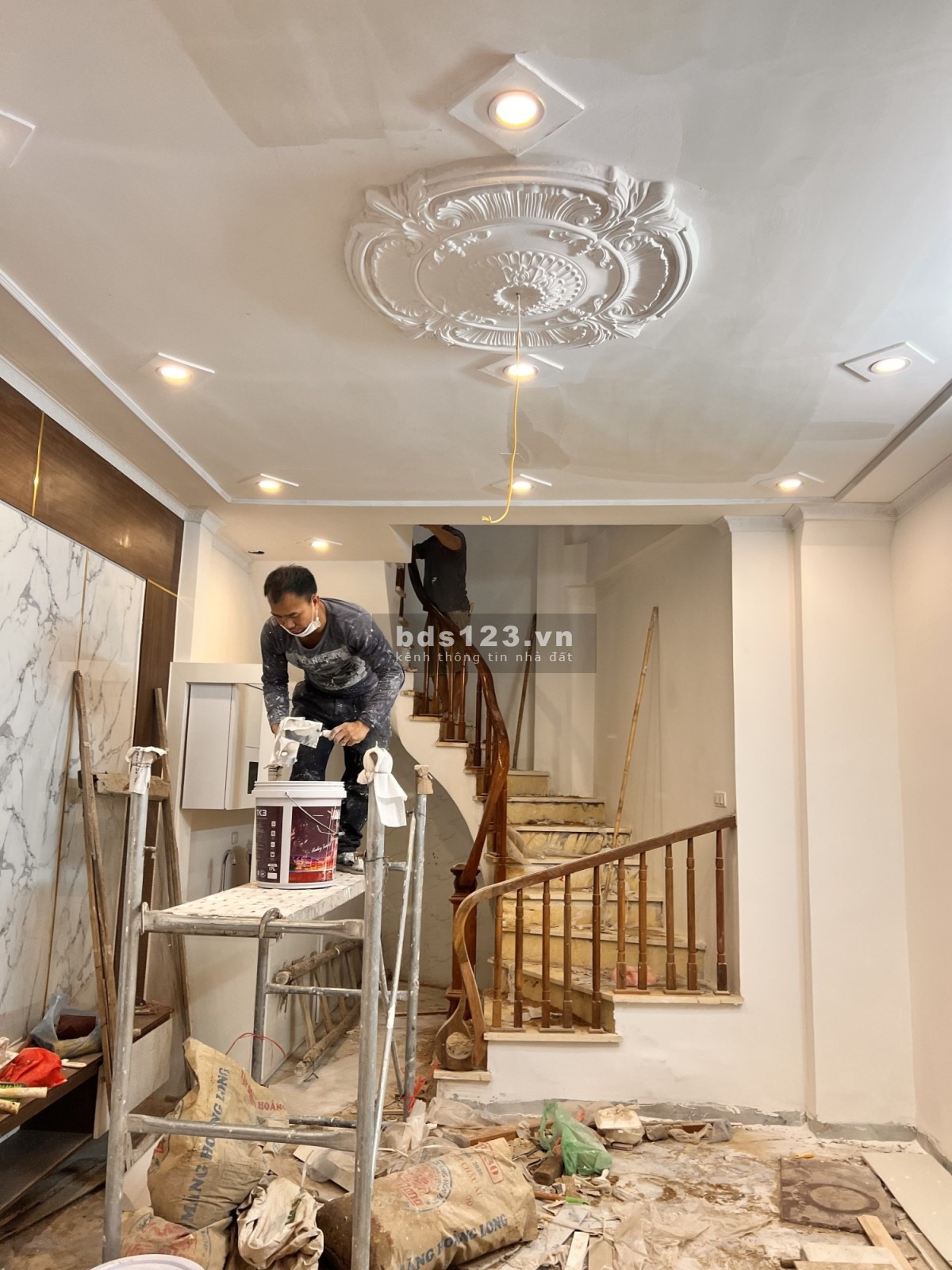 Cần bán nhà Ngõ 250 Khương Trung Quận Thanh Xuân 5 tầng mt 5m, giá 4,25 tỷ