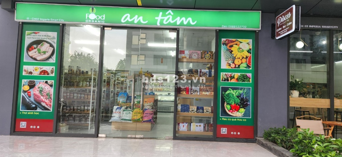 Shop chân đế dự án Imperia Smart City trong đại đô thị Vinhome Smart City