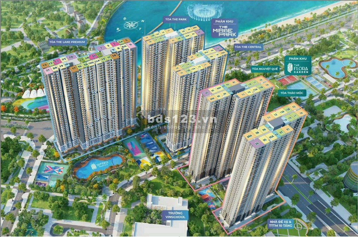 Shop chân đế dự án Imperia Smart City trong đại đô thị Vinhome Smart City