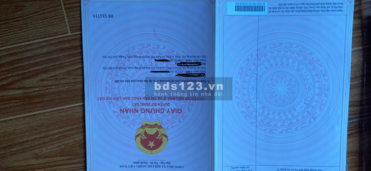 1 Bán 48,6m đất xóm nhì Vân Nội liên hệ 0934687199
