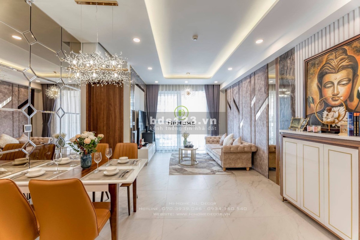 Bán căn hộ Midtown M7 - 2 PN, nhà đẹp. Lầu cao view thoáng đang có HDT giá cao