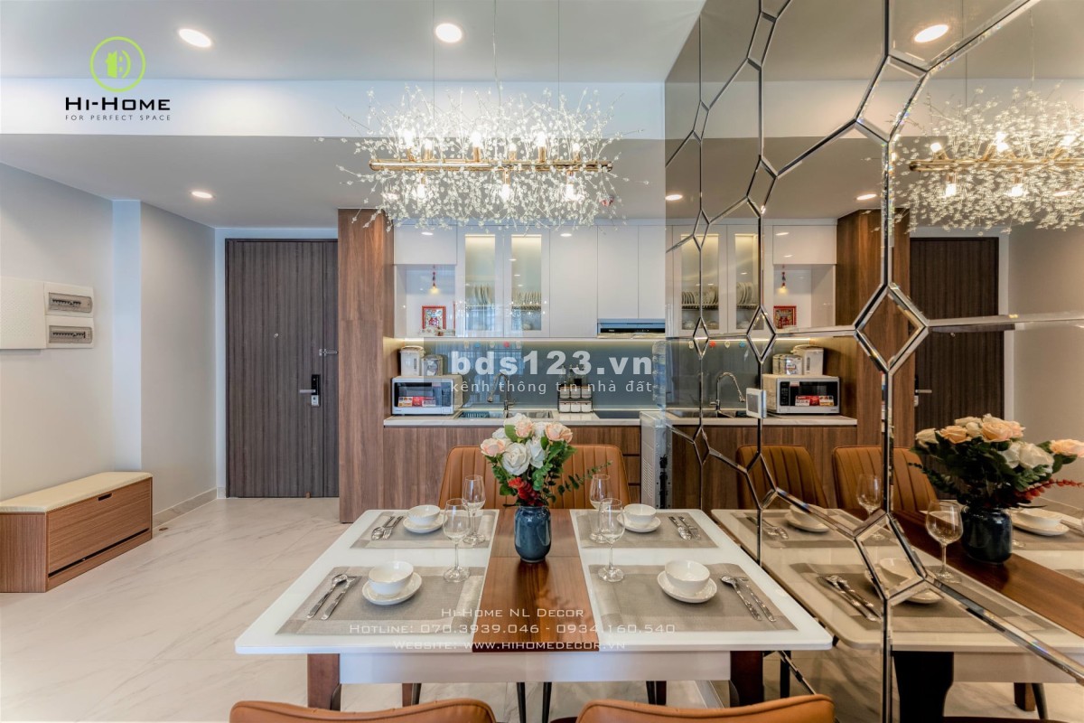 Bán căn hộ Midtown M7 - 2 PN, nhà đẹp. Lầu cao view thoáng đang có HDT giá cao
