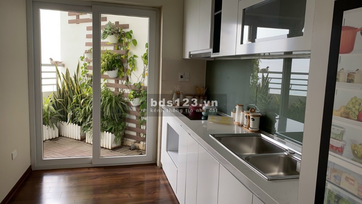 Căn 4N 141m2, giá 25tr/m2 CC Tecco Thanh Trì cửa TN, BC TB-ĐB view công viên hồ điều hòa quy hoạch