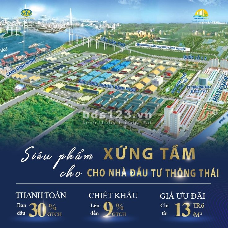 Nền mặt tiền khu đô thị dân cư Bình Minh, liên hệ 0359504214