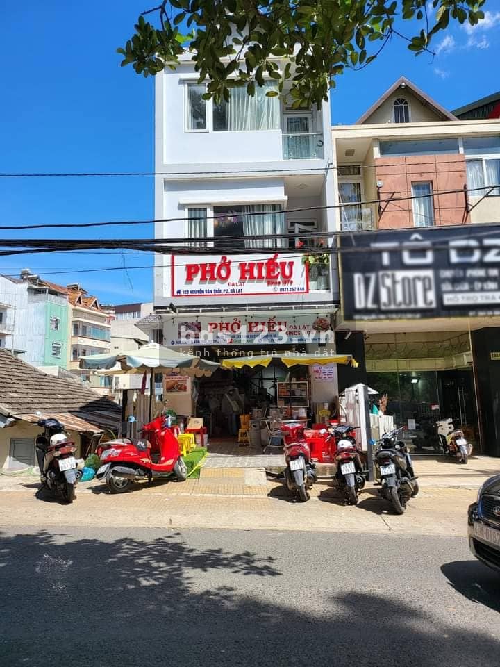 Nhà 4 tầng 700m2, hai mặt tiền Nguyễn Văn Trỗi, Đà Lạt, kd ổn định 70 triệu/th giá chỉ 31 tỷ.