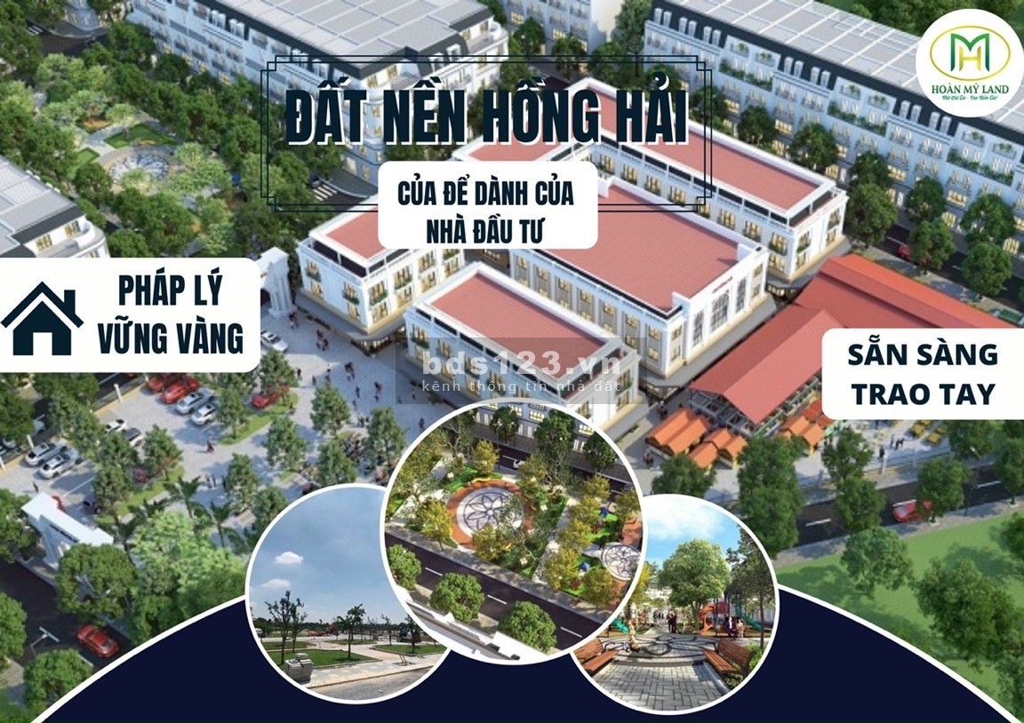 Dự án đất nền kết hợp cho Hồng Hải Văn Lâm, Hưng Yên sổ sẵn