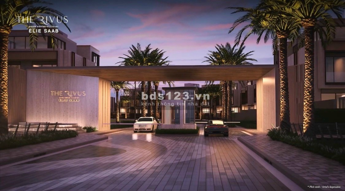 Bán Dinh Thự The Rivus ElieSaab DT 1227m² VIP nhất Việt Nam