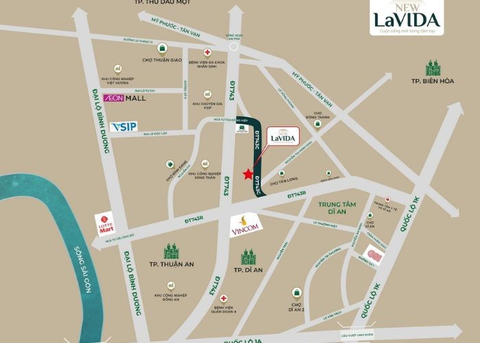 Địa chỉ dự án chung cư New Lavida Địa chỉ dự án chung cư New Lavida