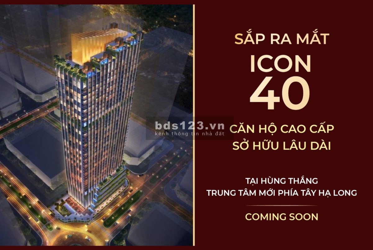 Căn hộ 40 tầng cao cấp nhất Hạ long mở bán đợt 1 giá đầu tư sinh lời