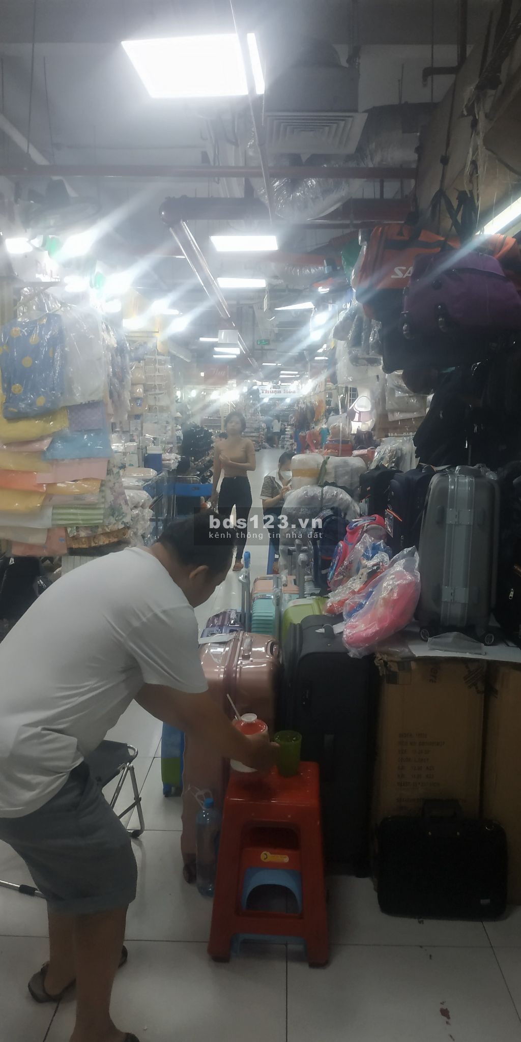 Thuê Sạp - Tầng Trệt - Chợ An Đông, khu buôn bán sầm uất