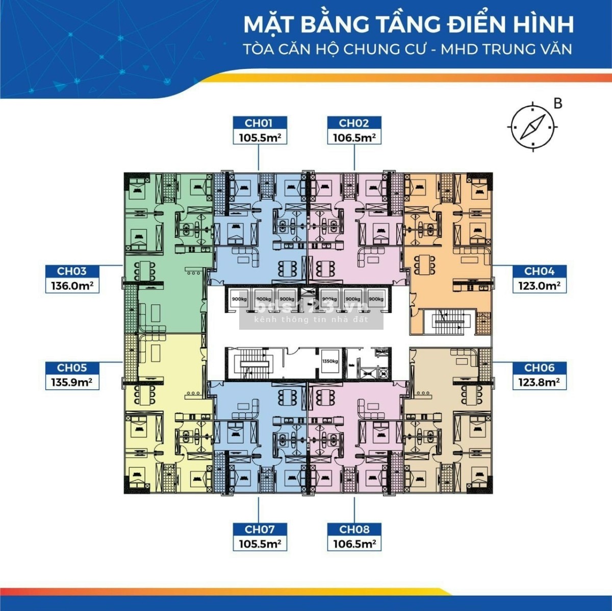 Chỉ 1.2 tỷ ( 30%) sở hữu căn hộ chung cư cao cấp MHD Trung Văn, 29 Tố Hữu, bàn giao nhà tháng 6/2023